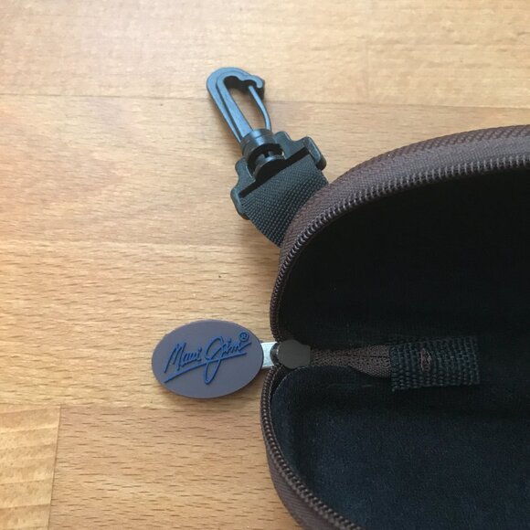 Maui Jim Hardshell Sunglasses Eyeglasses Case with Drawstring Eyeglass Pouch - Picture 6 of 9